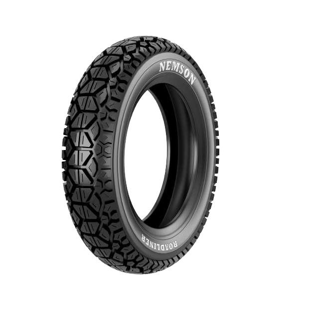Nemson Road Liner E E-rickshaw tyre, Block tread, low resistance